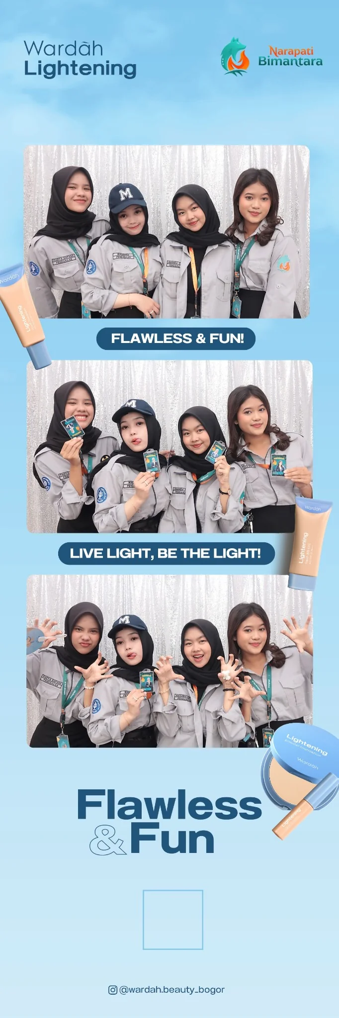 Photobooth Brand Activation Wardah